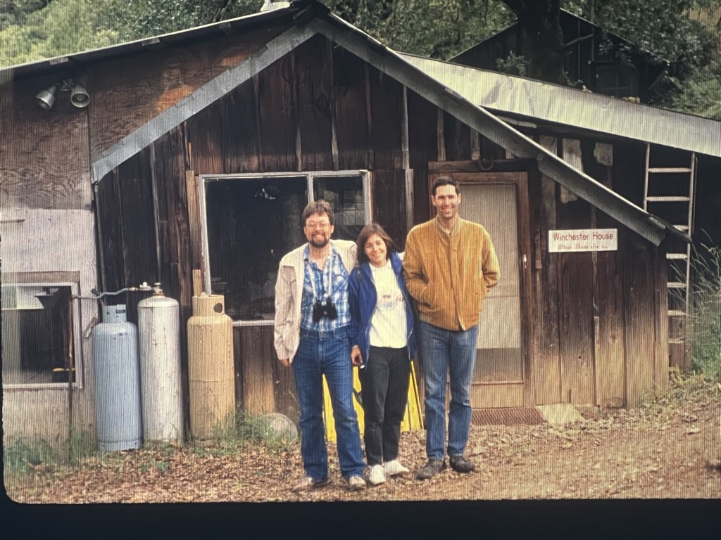 slide scan: Winchester House between Boonville and Ukiah, California