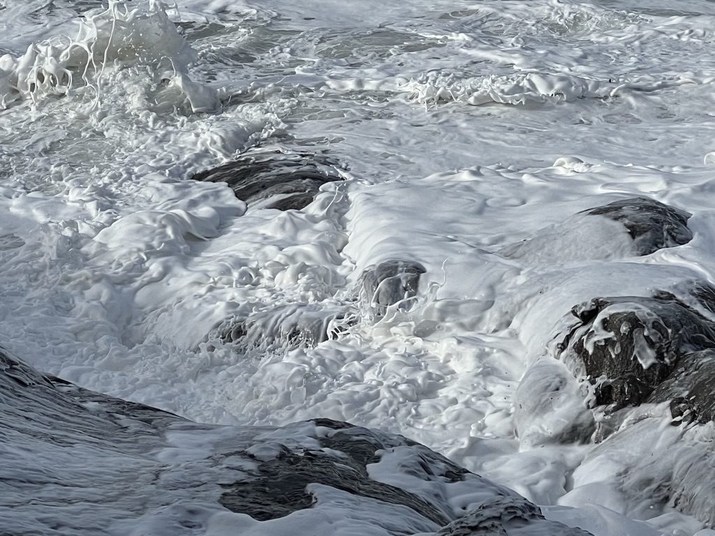 sea foam, Yachats