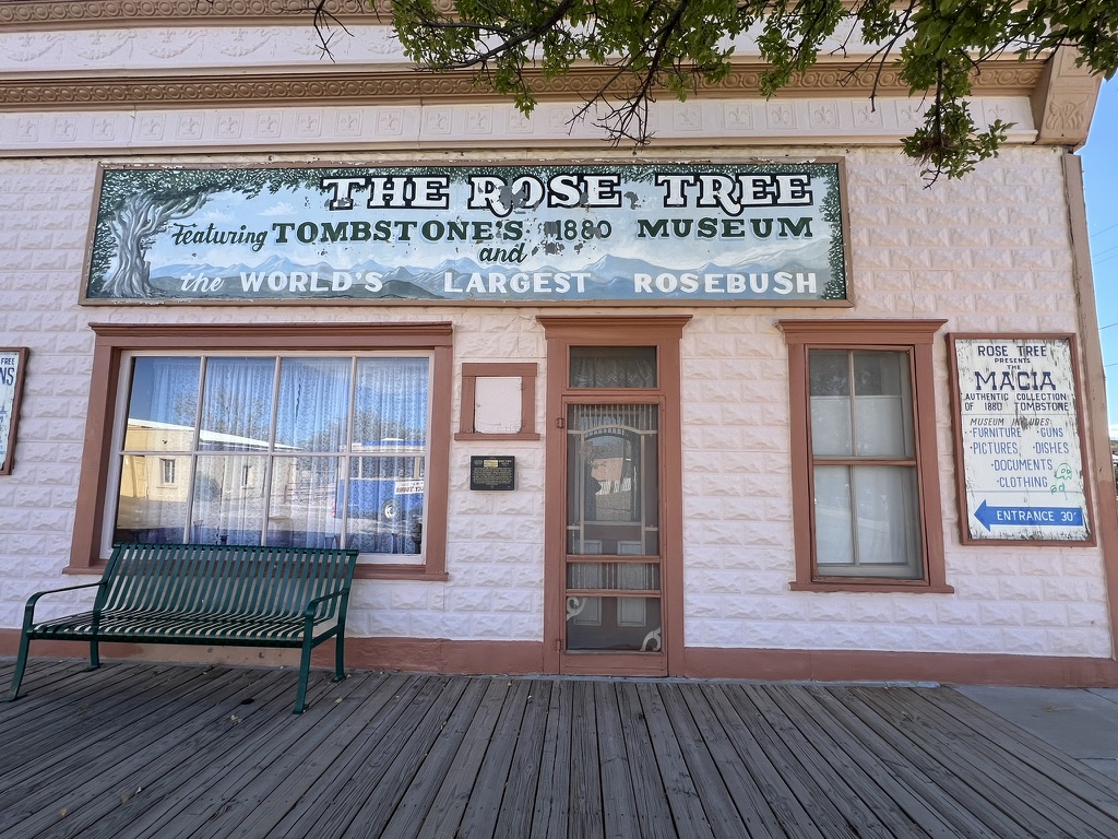 The World's Largest Rosebush & 1880 Museum, Tombstone, Arizona