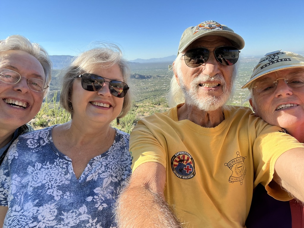 enroute to Mount Lemmon, looking back at Tucson