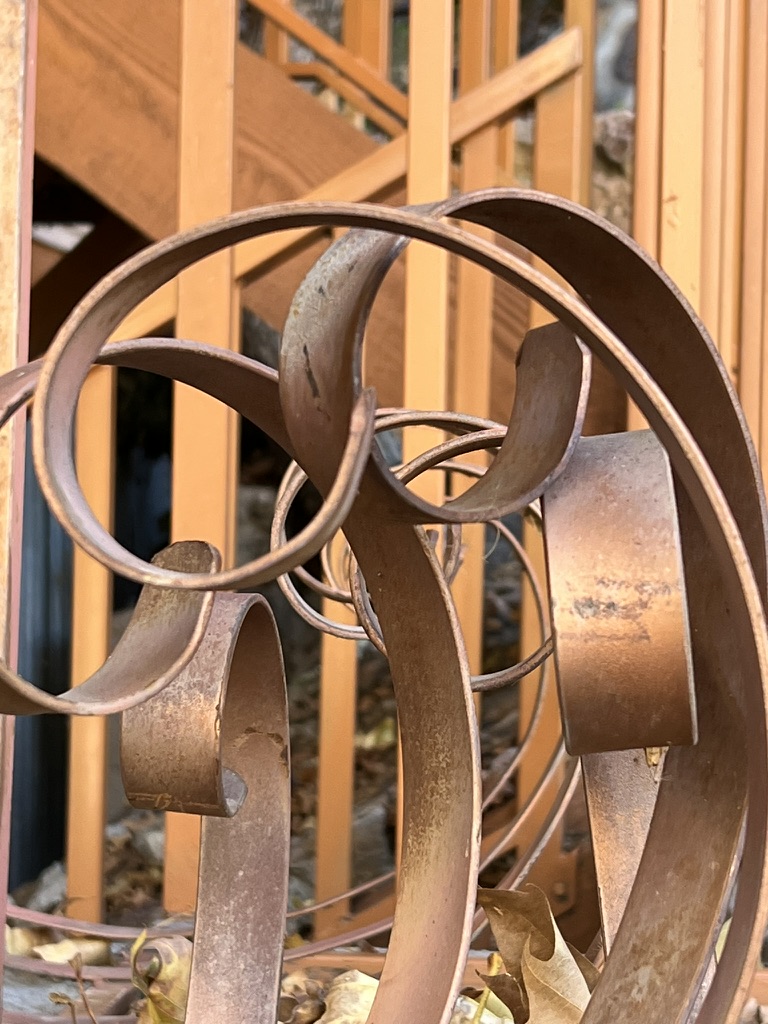 metal scroll work, Bisbee, Arizona