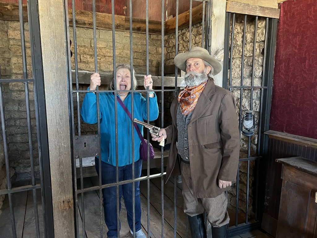 Mescal movie set (interior) jail cell